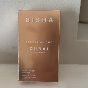 Bisha Essential Duo Dubai Creme + Powder Blush Set - Rose Gold